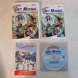 Jump Start: Get Moving Family Fitness Sports Edition Game Nintendo Wii
